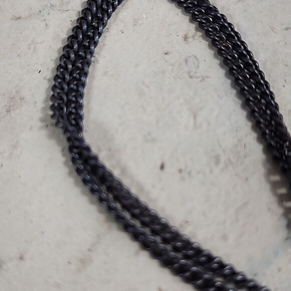 Antiquated Saint Christopher Sterling Silver Pendant & Chain - Picture 7 of 8